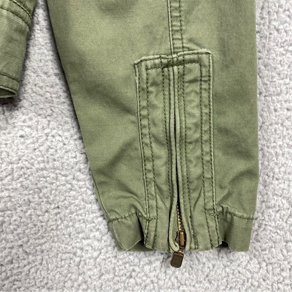 Eddie Bauer Army Green Military Utility Jacket Womens Sz M - Picture 7 of 9